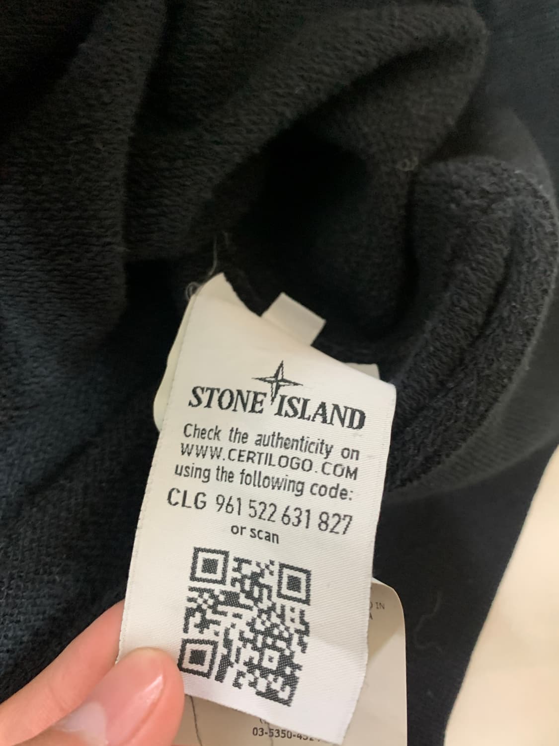 스톤아일랜드 블랙 맨투맨 L사이즈 상품이미지4