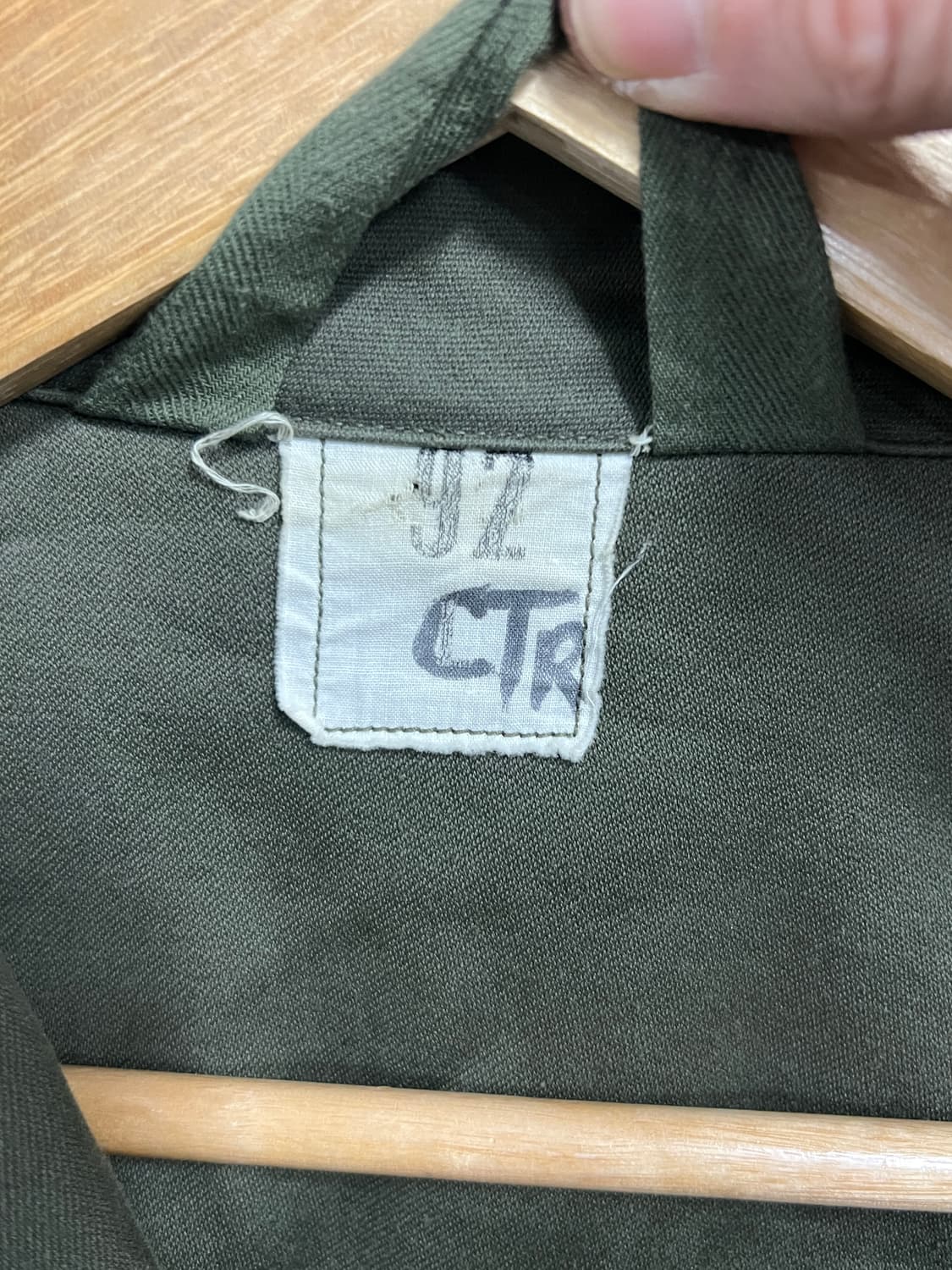 60s Military 오리지널 밀리터리 프랑스군 M64 필드 자켓 상품이미지6