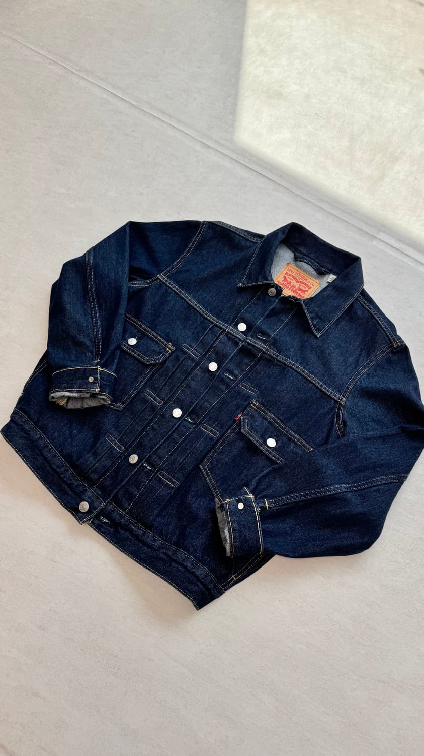 리바이스 데님 트러커 타입2 자켓 M사이즈 상품이미지2