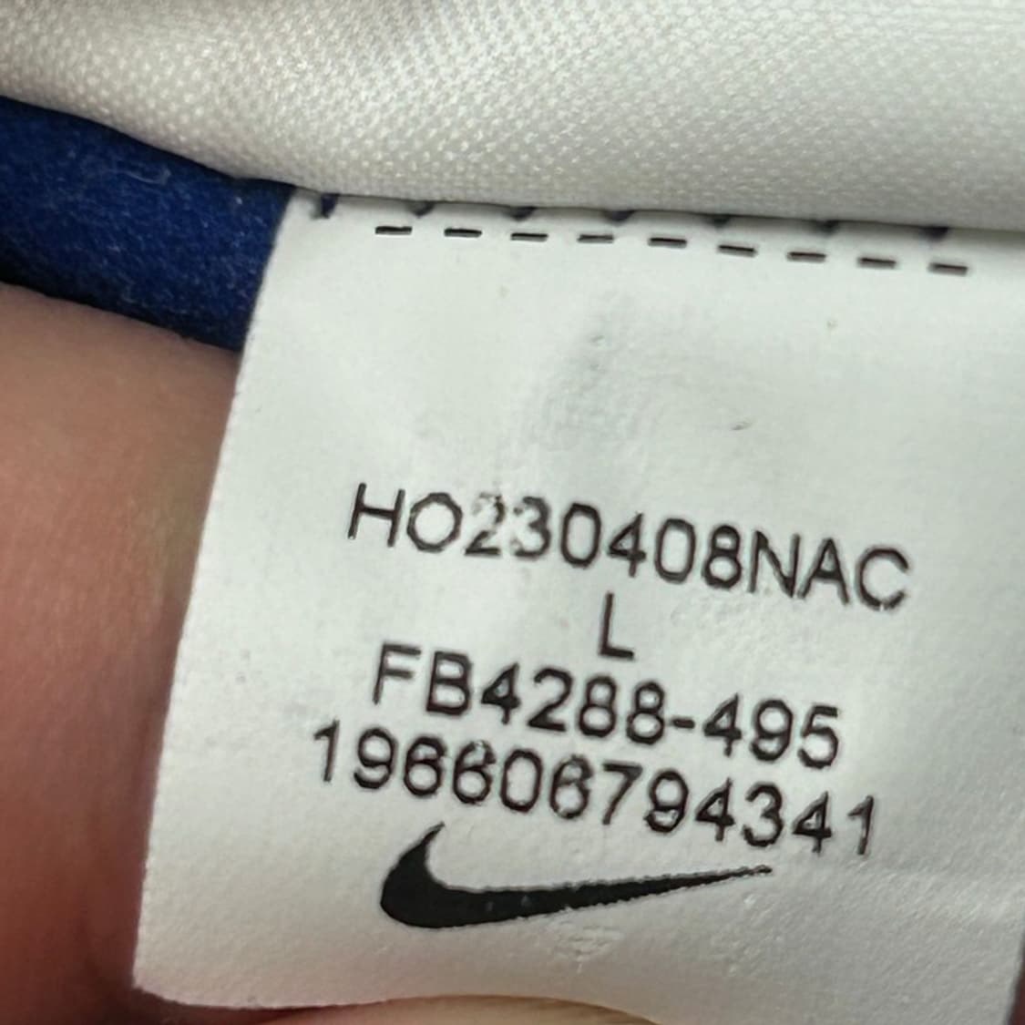 나이키 골든 스테이트 스타팅5 풀오버 후디 L 상품이미지8