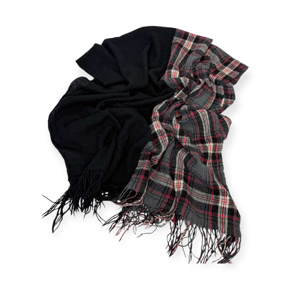 요지야마모토 패턴 머플러 목도리 상품이미지3