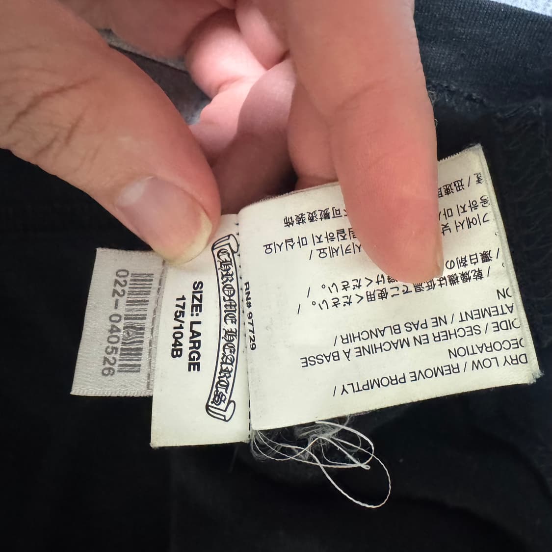 크롬하츠 라스베가스 롱슬리브 L 상품이미지6