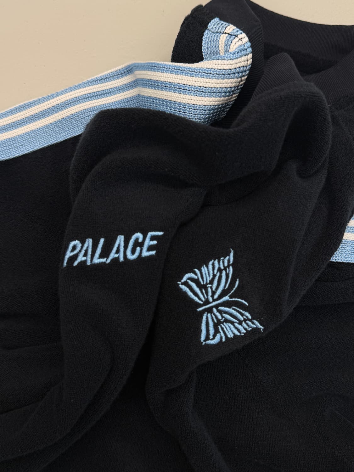 팔라스 x 니들스 24fw 타월링 하프티셔츠 상품이미지2