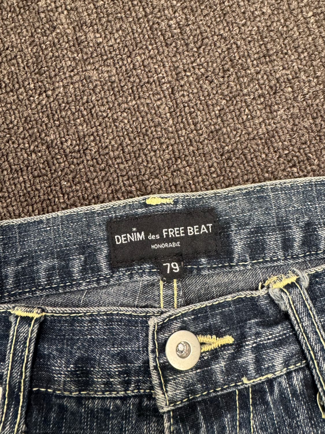 OS)Denim des Free Beat 빈티지 워싱 데님팬츠 상품이미지3