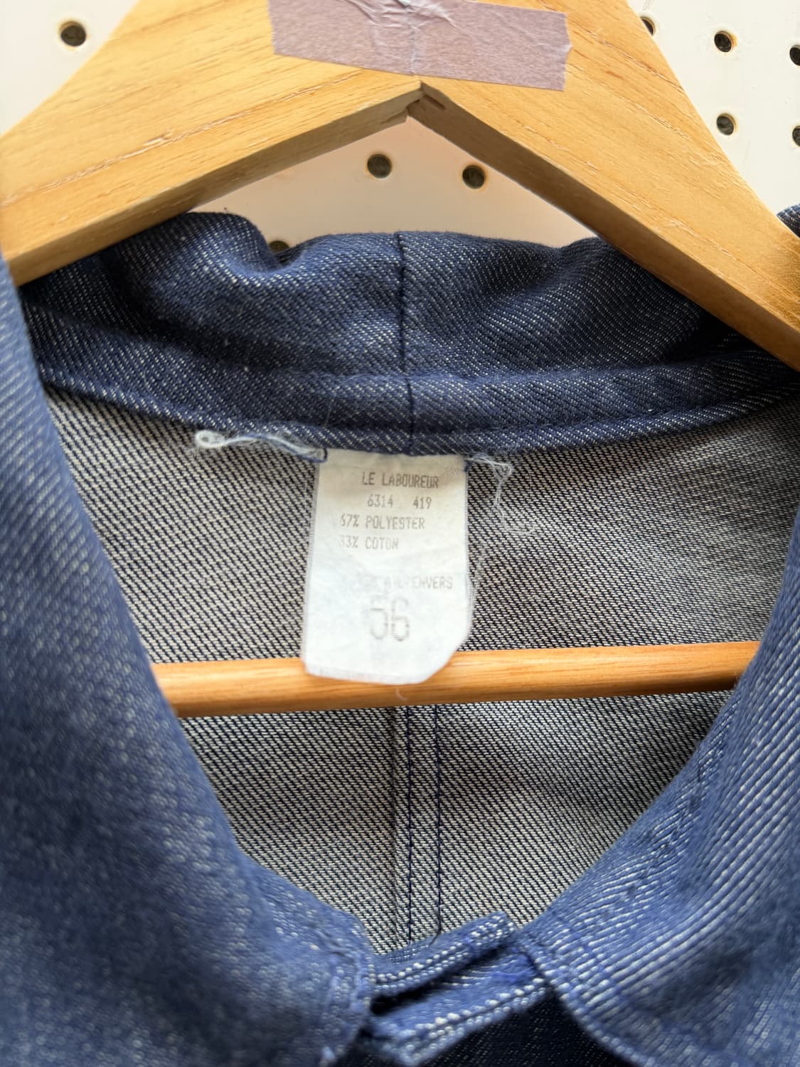 OLD VINTAGE LE LABOUREUR DENIM 프렌치워크자켓  상품이미지8