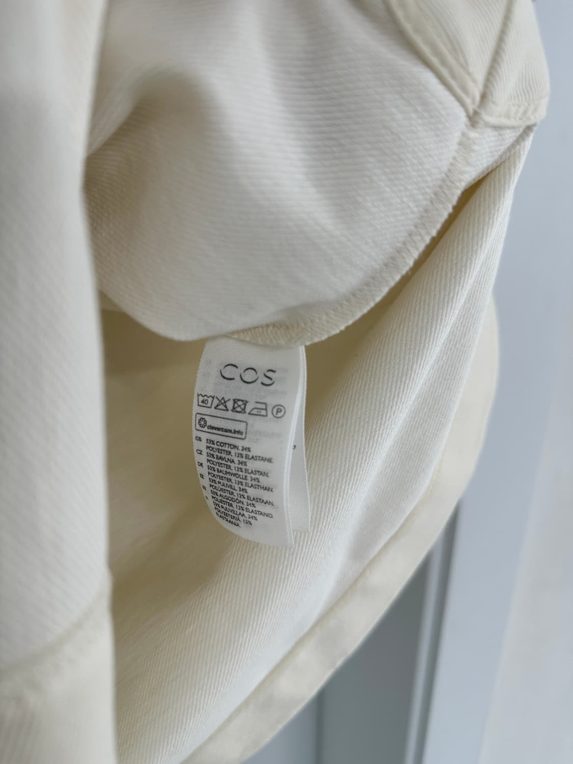 [코스 / COS] 여성 아이보리 셔츠 상품이미지7