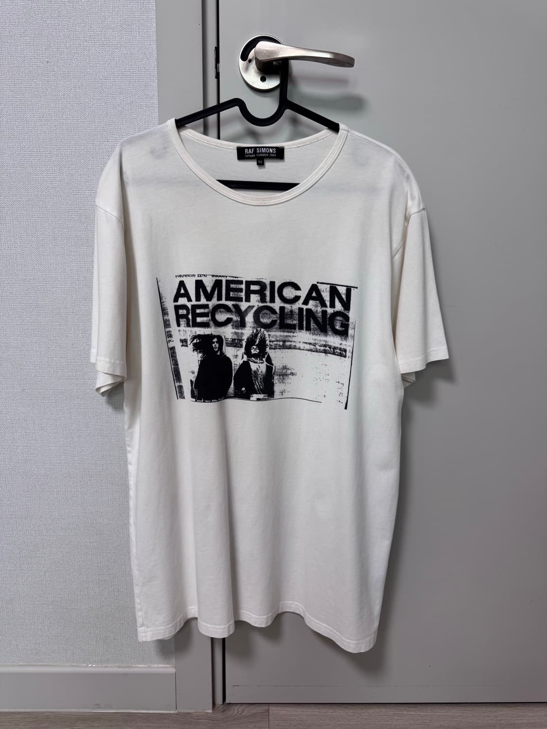 라프시몬스 02SS AMERICAN RECYCLING 반팔 티셔츠 상품이미지6