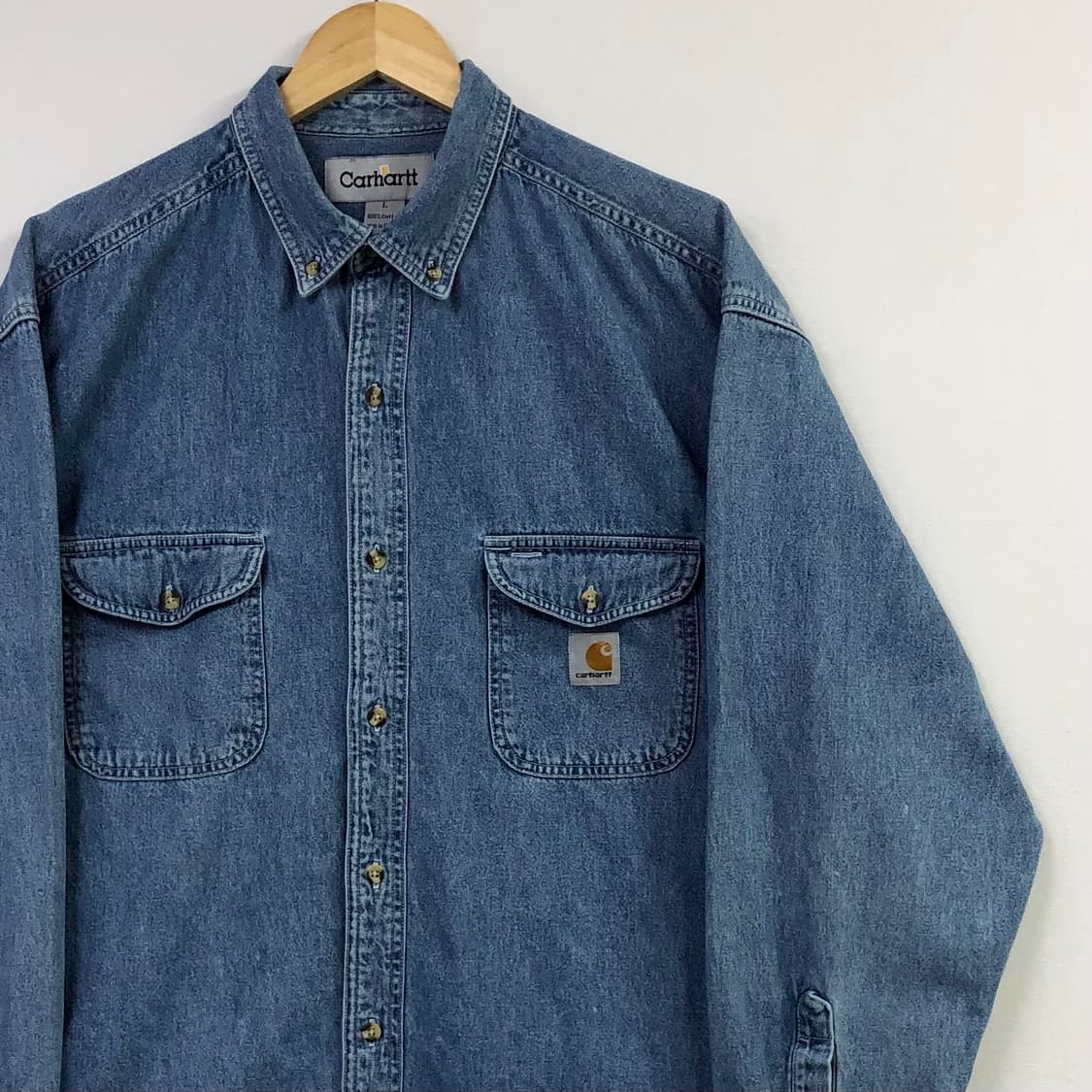 Xxl 칼하트 데님 셔츠 상품이미지1