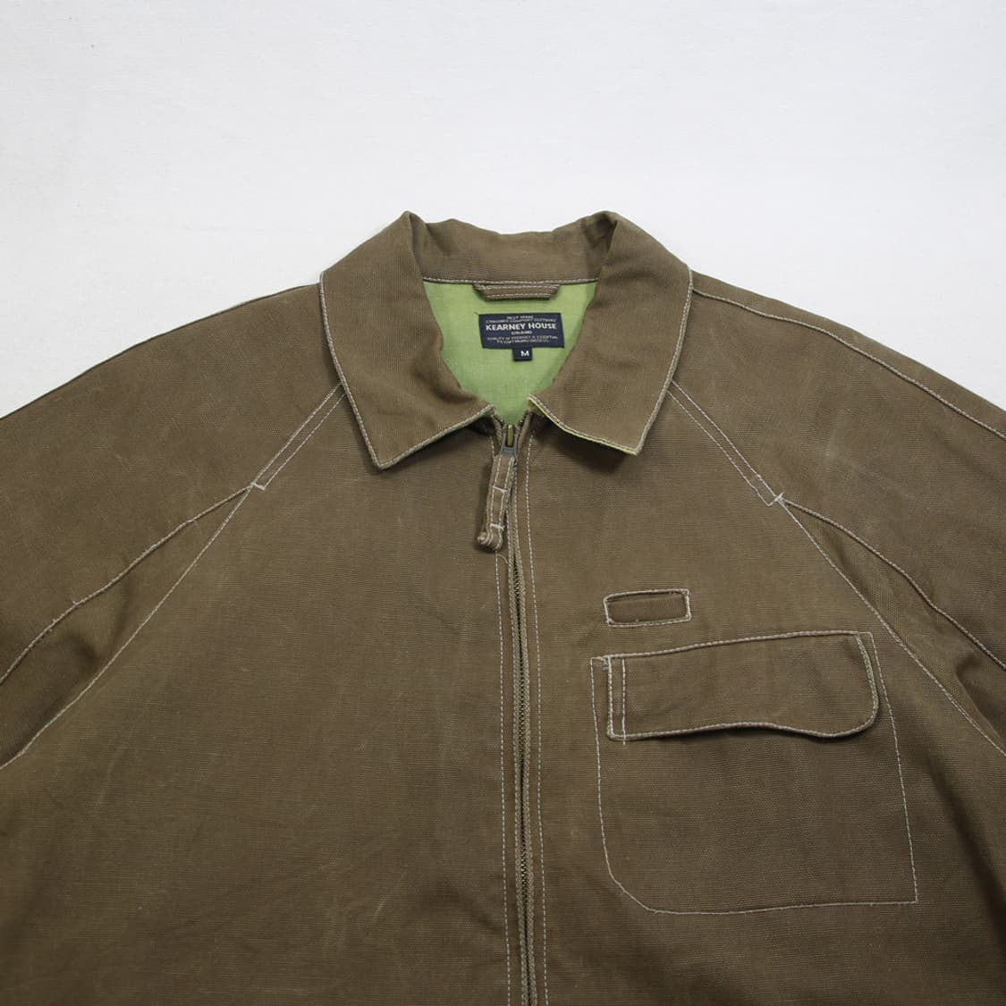 (착용컷) KEARNEY HOUSE 캔버스 워크 자켓 (남성용 100) 상품이미지4