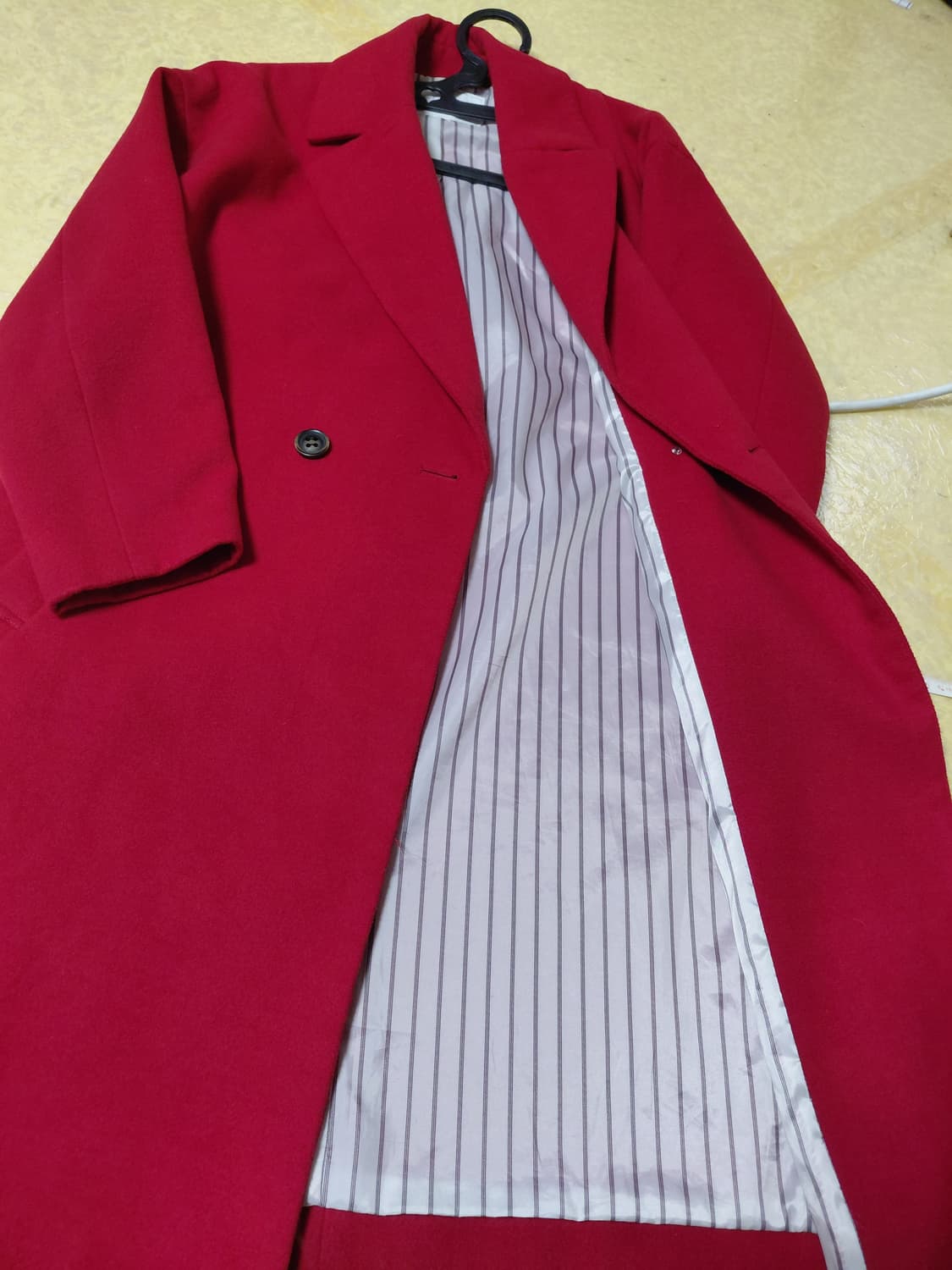 아메리칸 홀릭 레드 와인 코트 상품이미지3