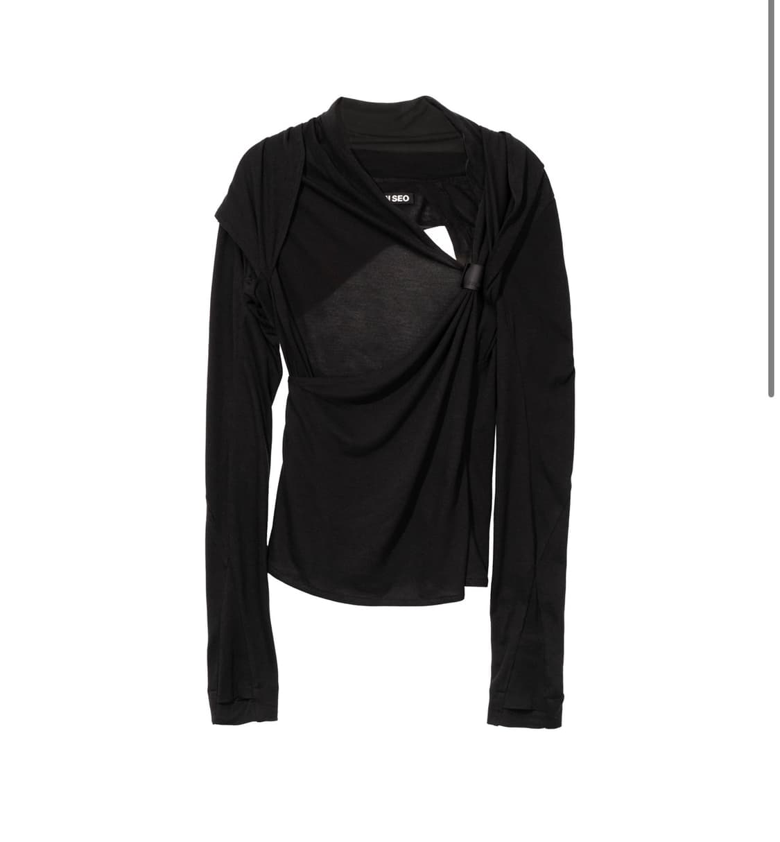 혜인서 Tied Long Sleeve Top 2사이즈 상품이미지1