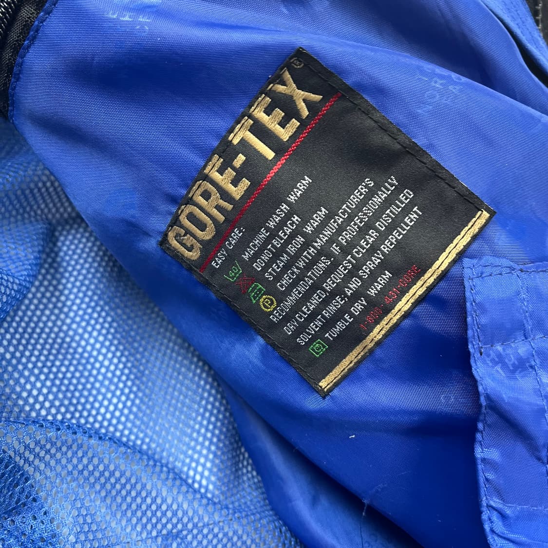 XL 노스페이스 고어텍스 고프코어 바람막이 블루 상품이미지7