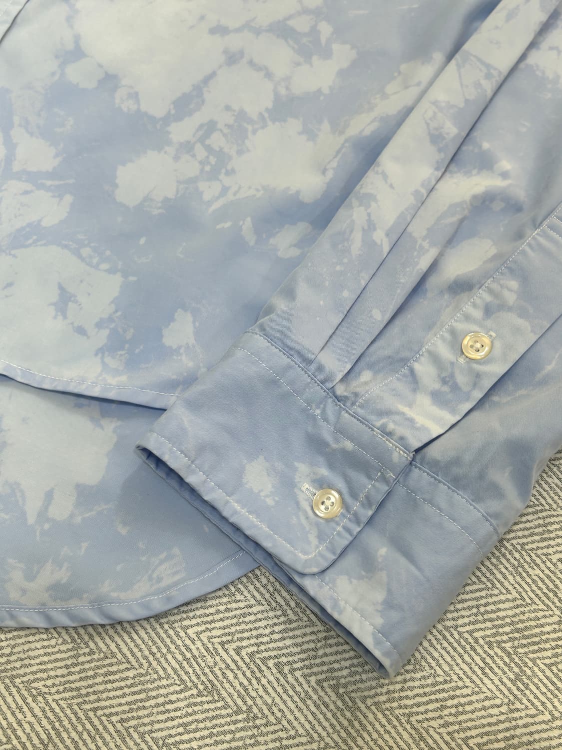 R13 알써틴 구름 패턴 오버핏 셔츠 상품이미지6