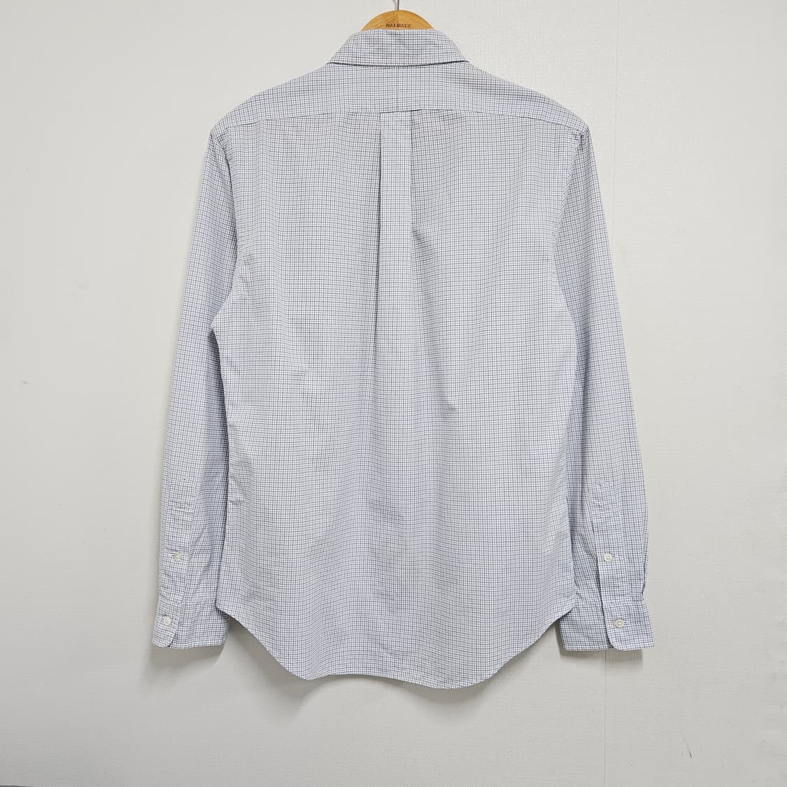 폴로 옥스포드 체크 셔츠 커스텀핏 M 95 상품이미지4