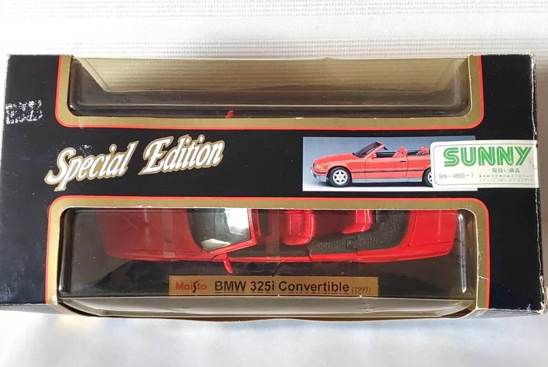 1/18 빈티지 마이스토 E36 컨버터블 다이캐스트 상품이미지4