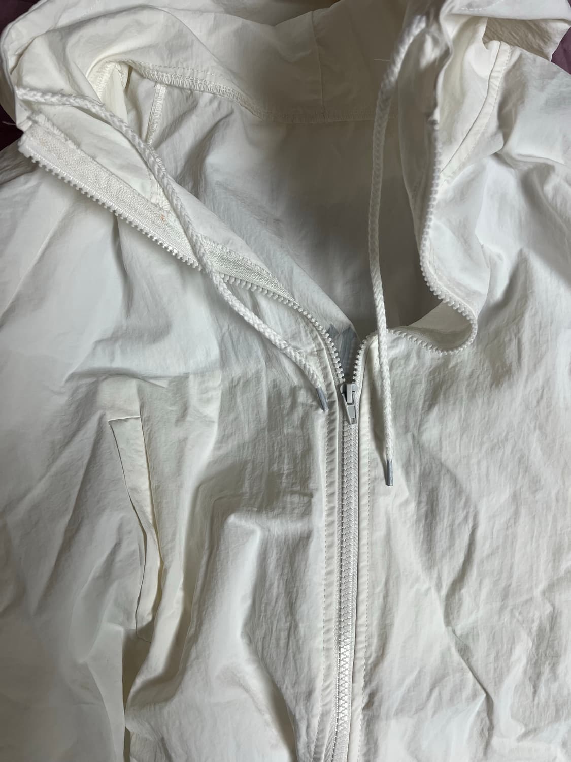 이지 레인코트 화이트 상품이미지3