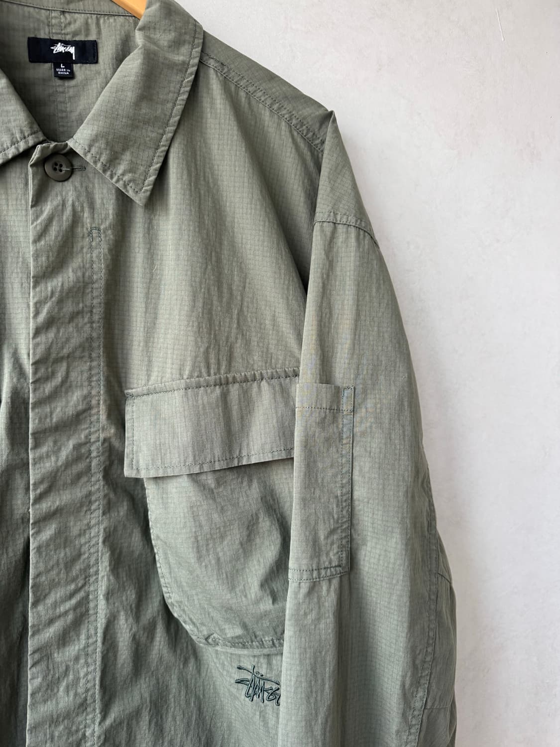 스투시 밀리터리 오버셔츠 상품이미지7
