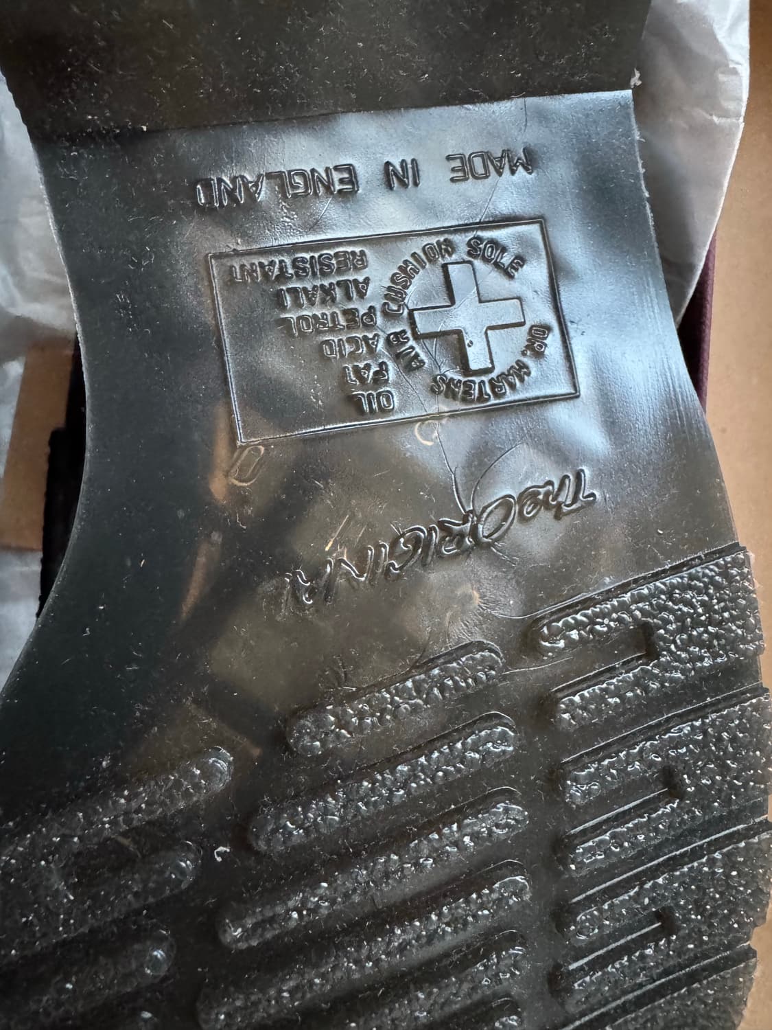 닥터마틴 MIE 펜톤 로퍼 블랙 UK9 Made in England 상품이미지4