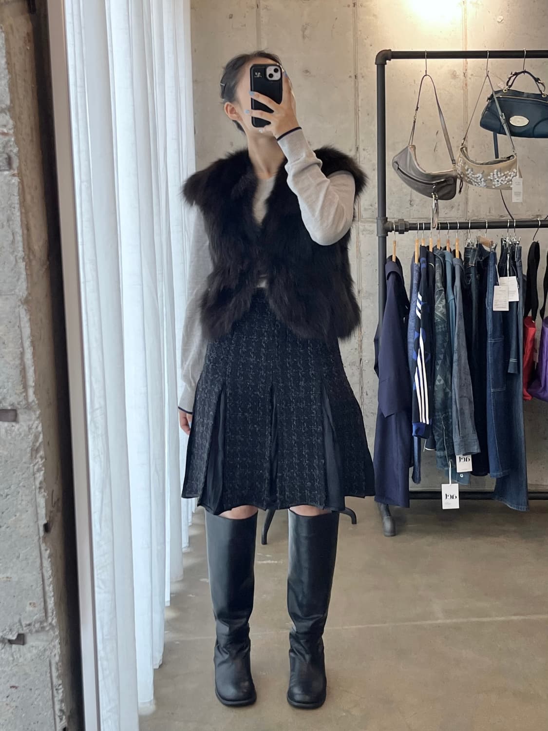 DES PRES 폭스 퍼 베스트 상품이미지4