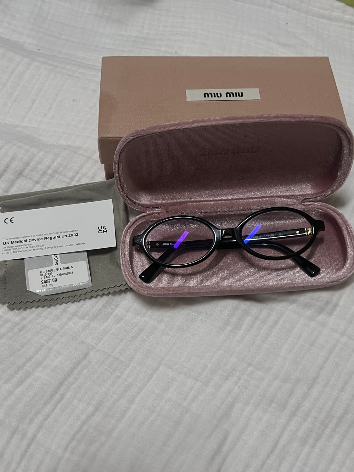 미우미우 리가드 블랙 상품이미지1