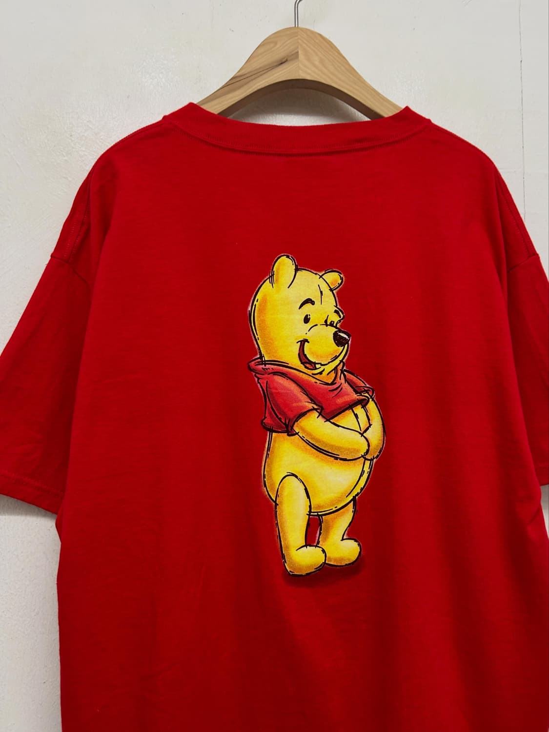 90s 빨간색 푸 티셔츠 반팔티 (Made in USA) 상품이미지1