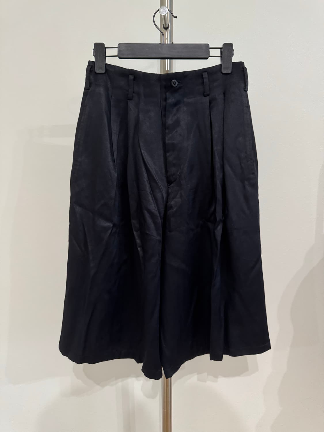 요지야마모토 00‘s 헤비 레이온 롱 쇼츠 상품이미지1