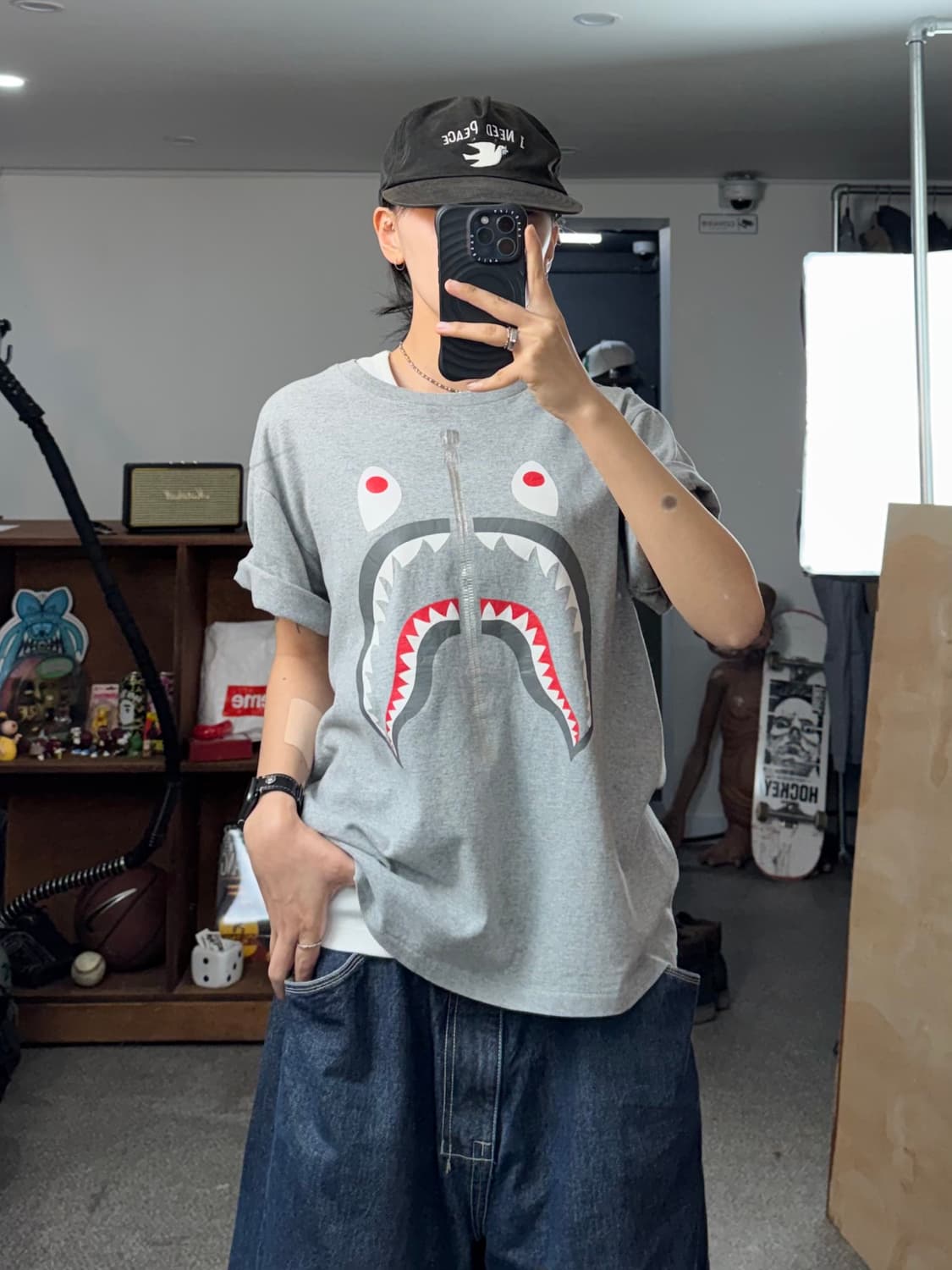 베이프 샤크 반팔 티셔츠 상품이미지5