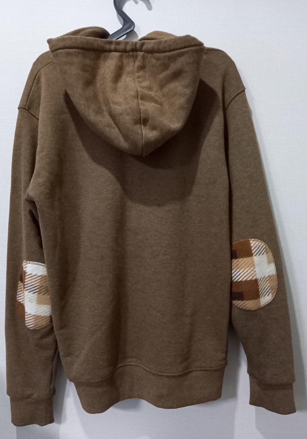 폴로 POLO 빅포니 브라운 체크 후드집업 100/L 상품이미지2