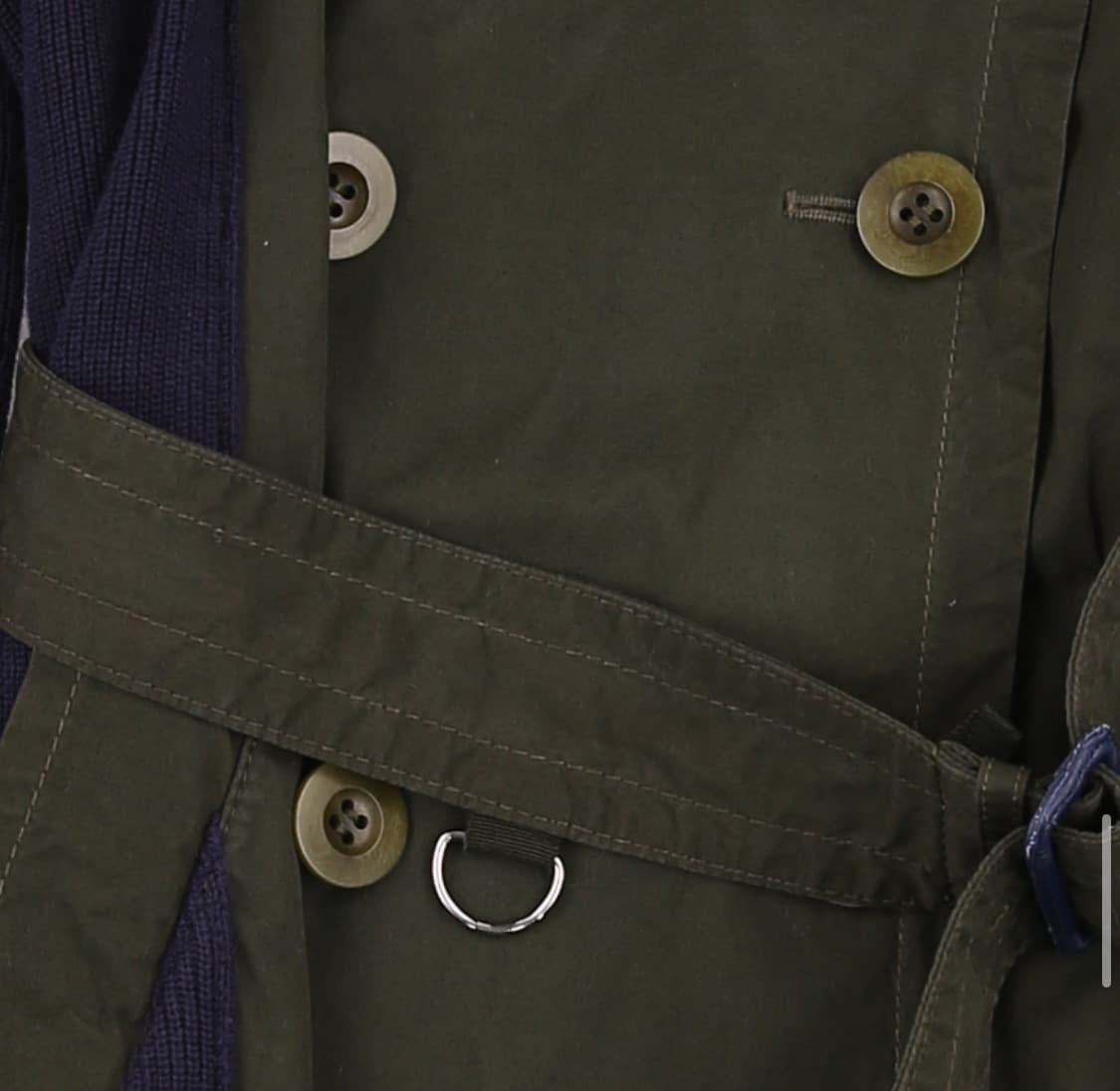 사카이 더블 브레스티드 코트 야상 상품이미지4