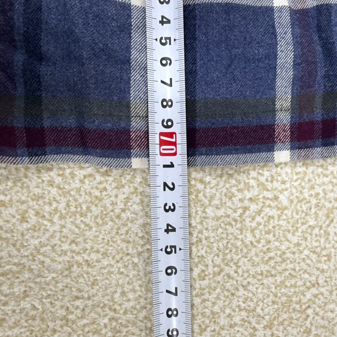 100 닥스 체크 긴팔 셔츠 0225T1 상품이미지6