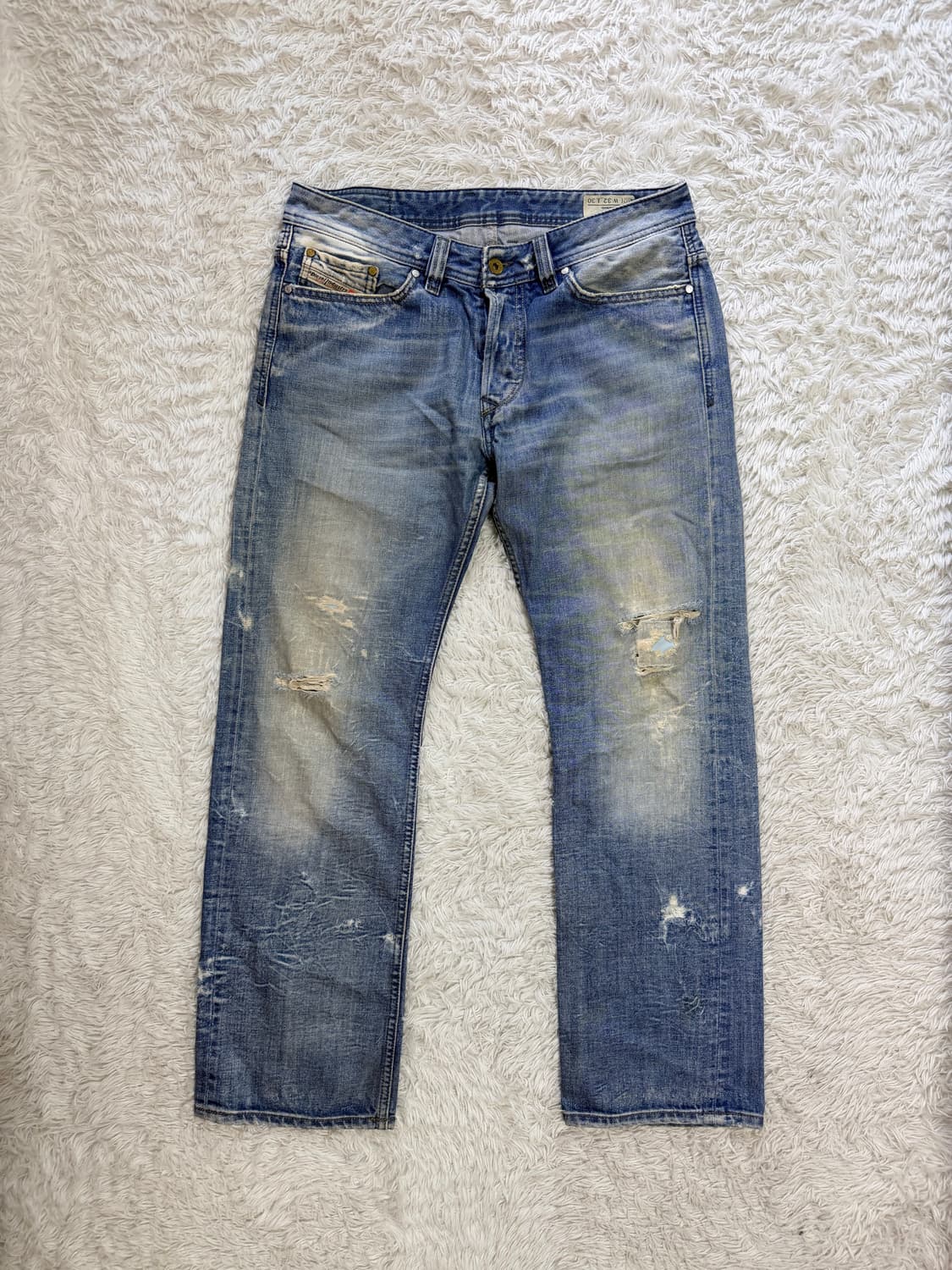 [상품명: 디젤(Diesel) Viker 0071J 빈티지 워싱 데님] 상품이미지3