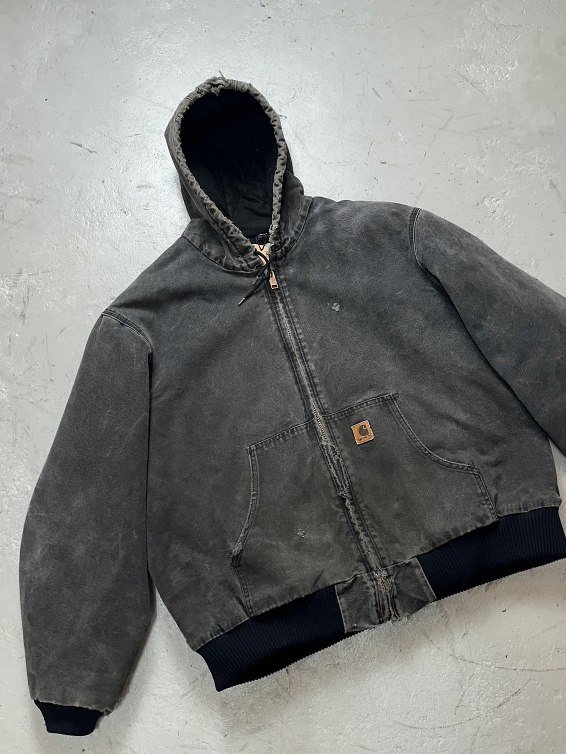 OG 칼하트 J130 액티브 자켓 칼하트 BLK 아이유 상품이미지5