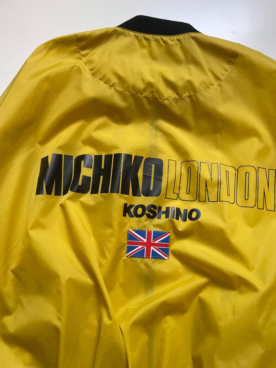 90s 미치코 런던 코시노 나일론 봄버 상품이미지2