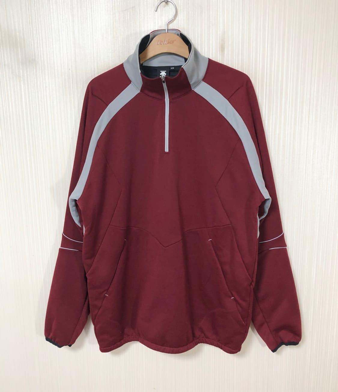 데상트베이스볼 하프집업 동계트레이닝자켓 XO(110) 상품이미지1