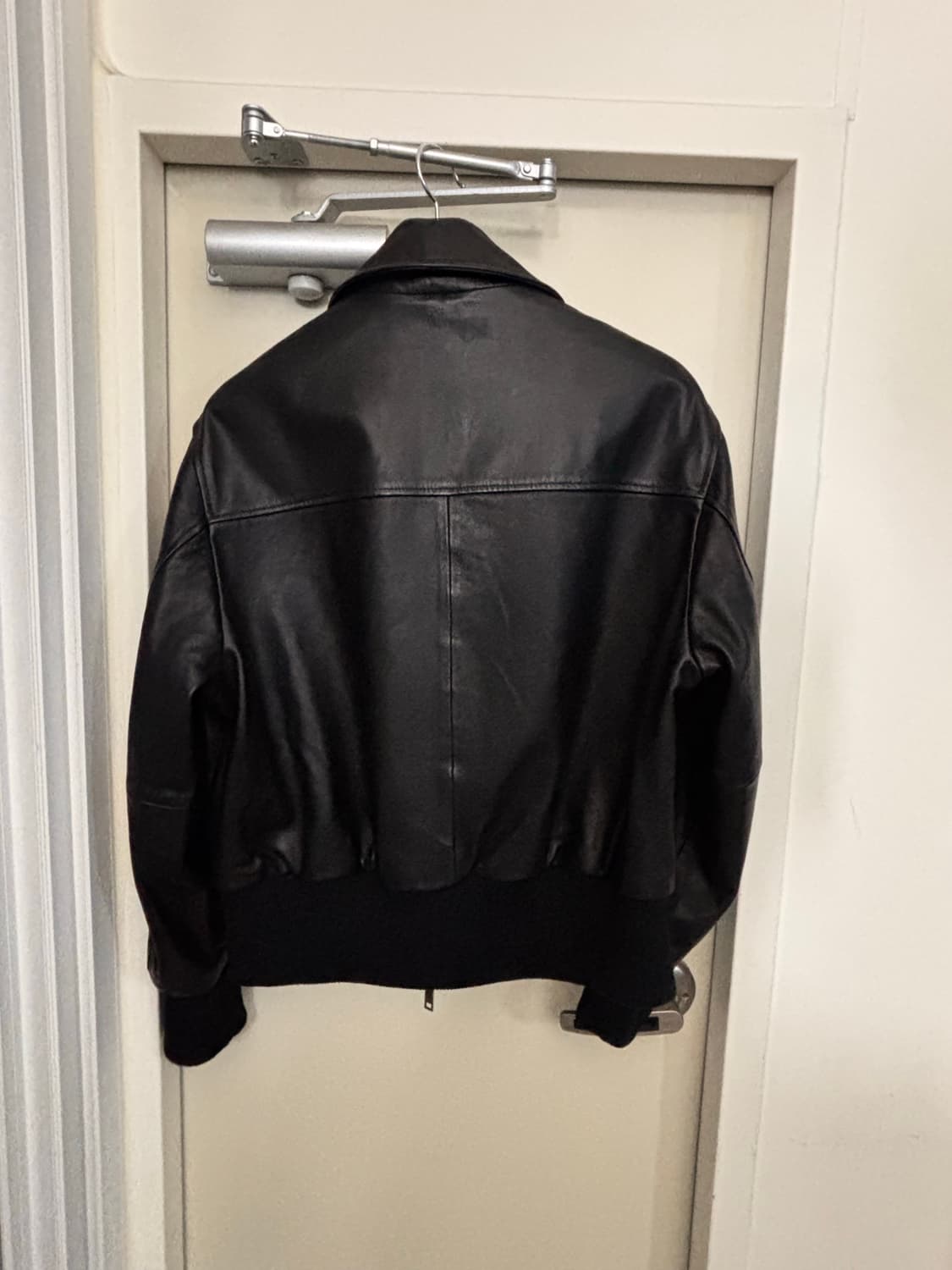 자라 크롭 레더 자켓 리미티드 에디션 상품이미지4