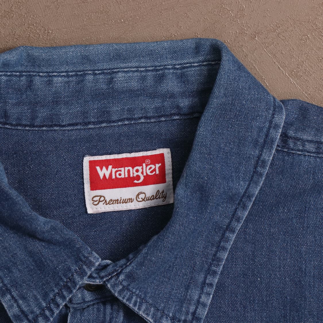 랭글러 코튼 워크셔츠 중청 A1542 상품이미지3