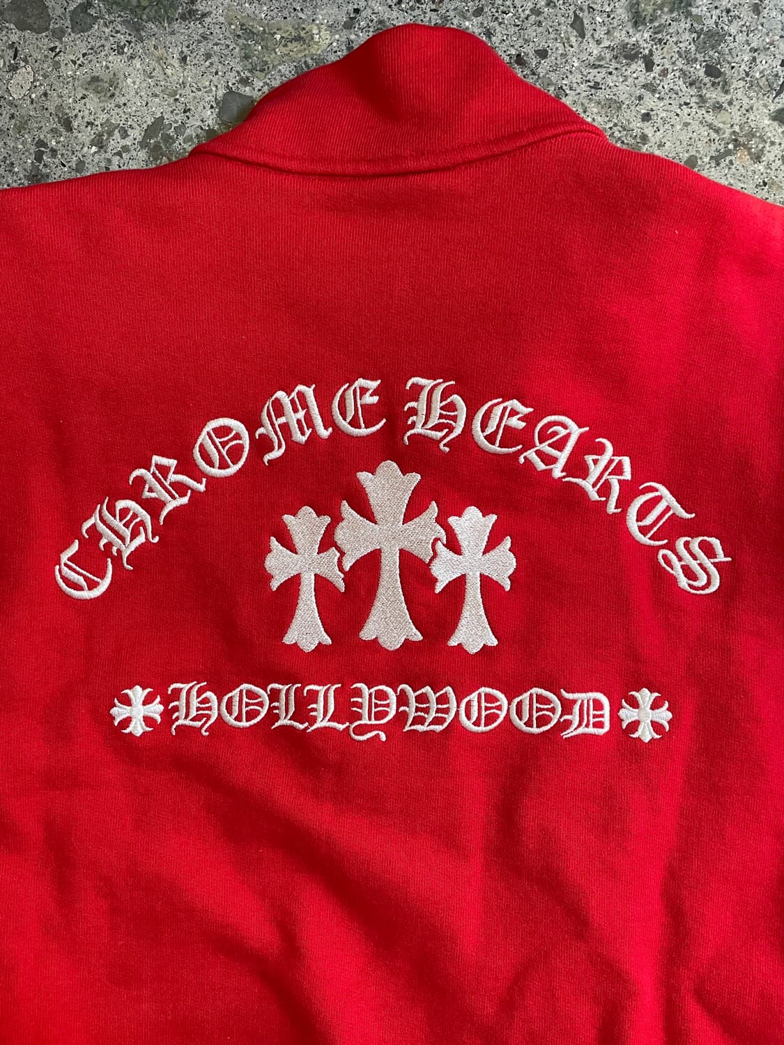 크롬하츠 세메터리 하프 집업 스웨트셔츠 M 상품이미지3