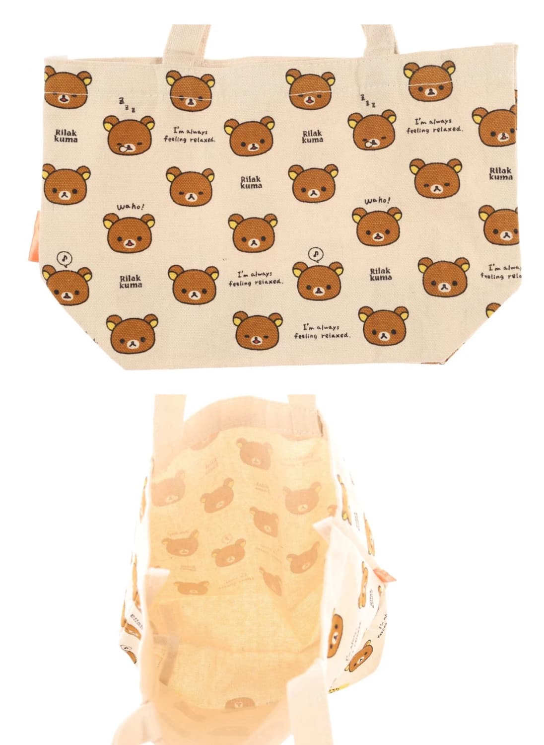고전 리락쿠마 표정 토트백 에코백 가방 상품이미지2