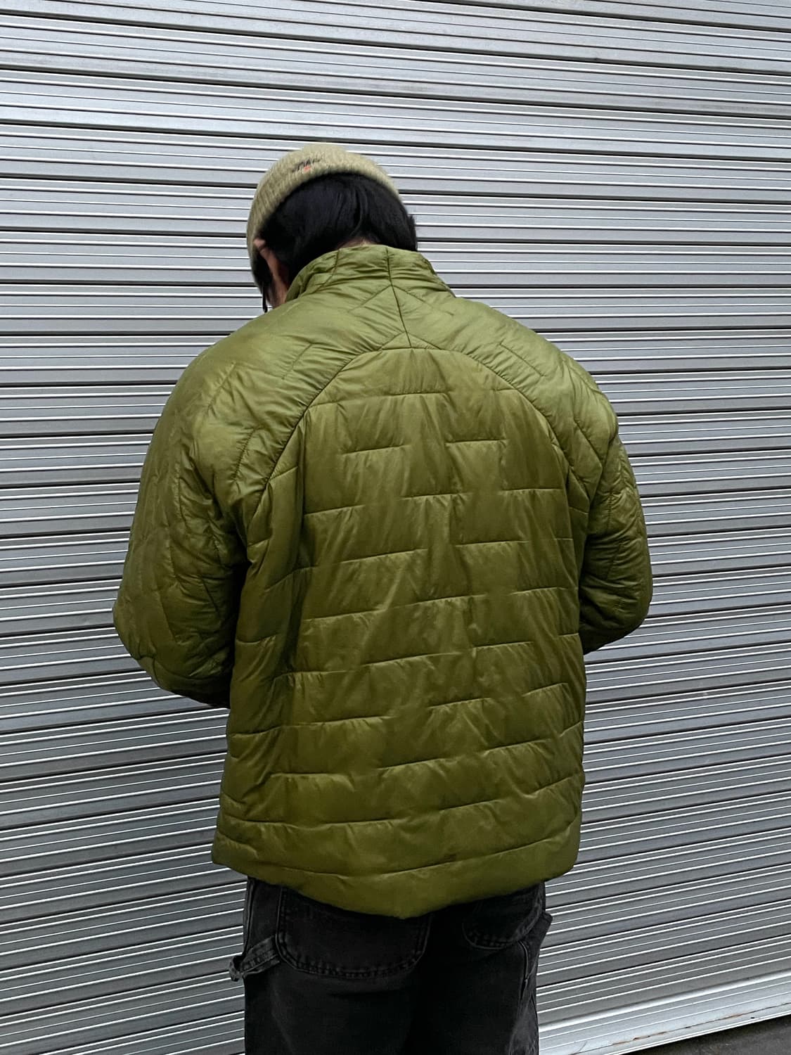 Patagonia Micro Puff Matcha Green Jacket 상품이미지5