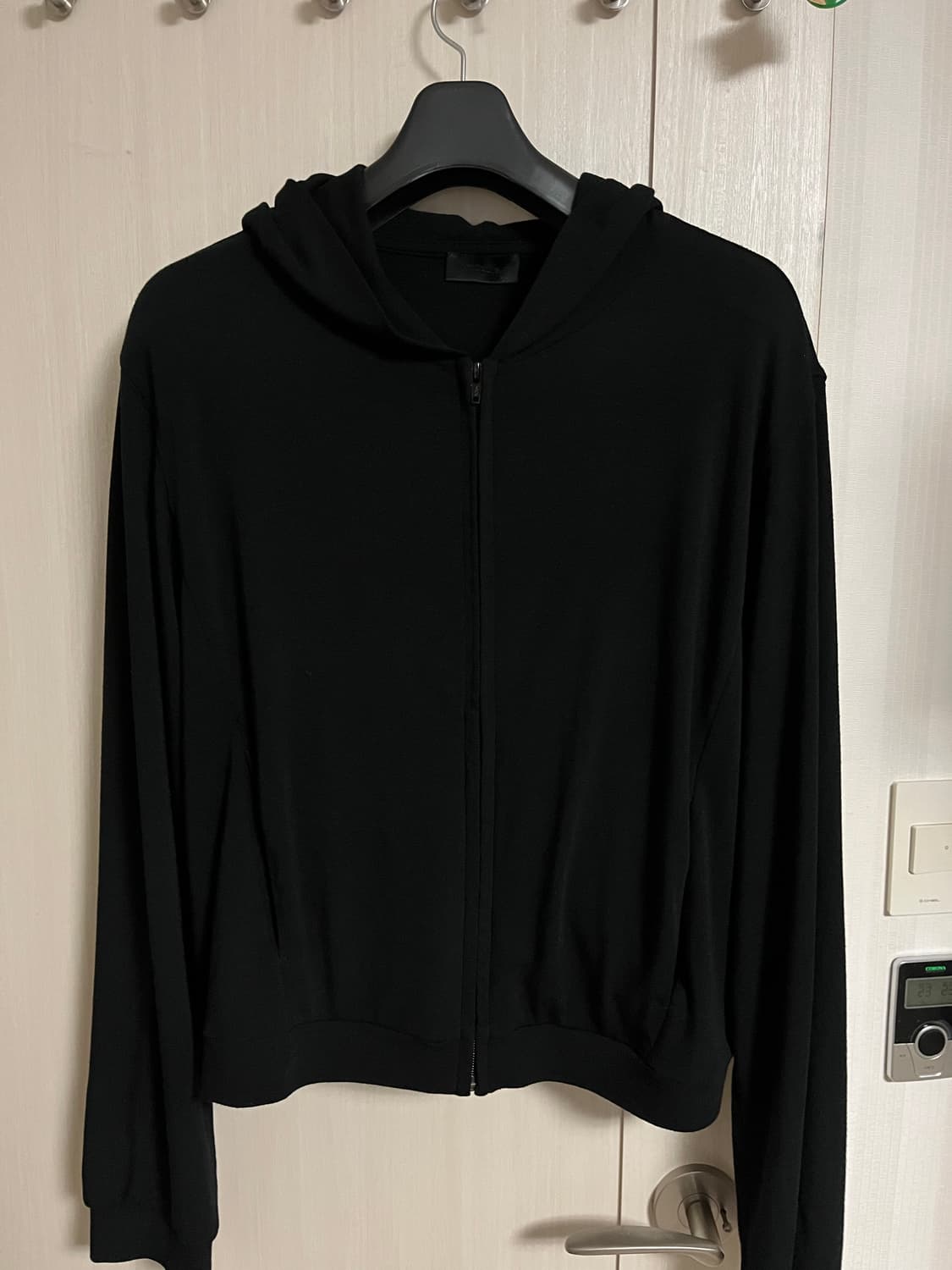 [2] mudule 머듈 후드집업 블랙 상품이미지1