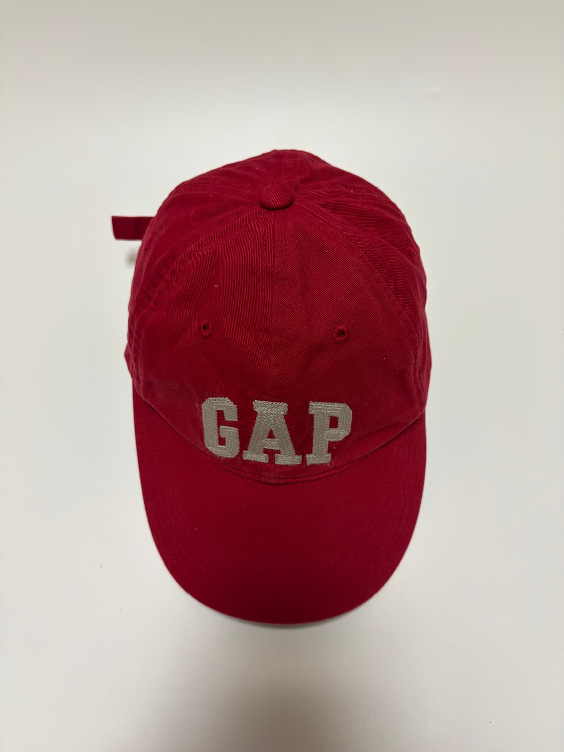 GAP 갭 볼캡 레드 상품이미지1