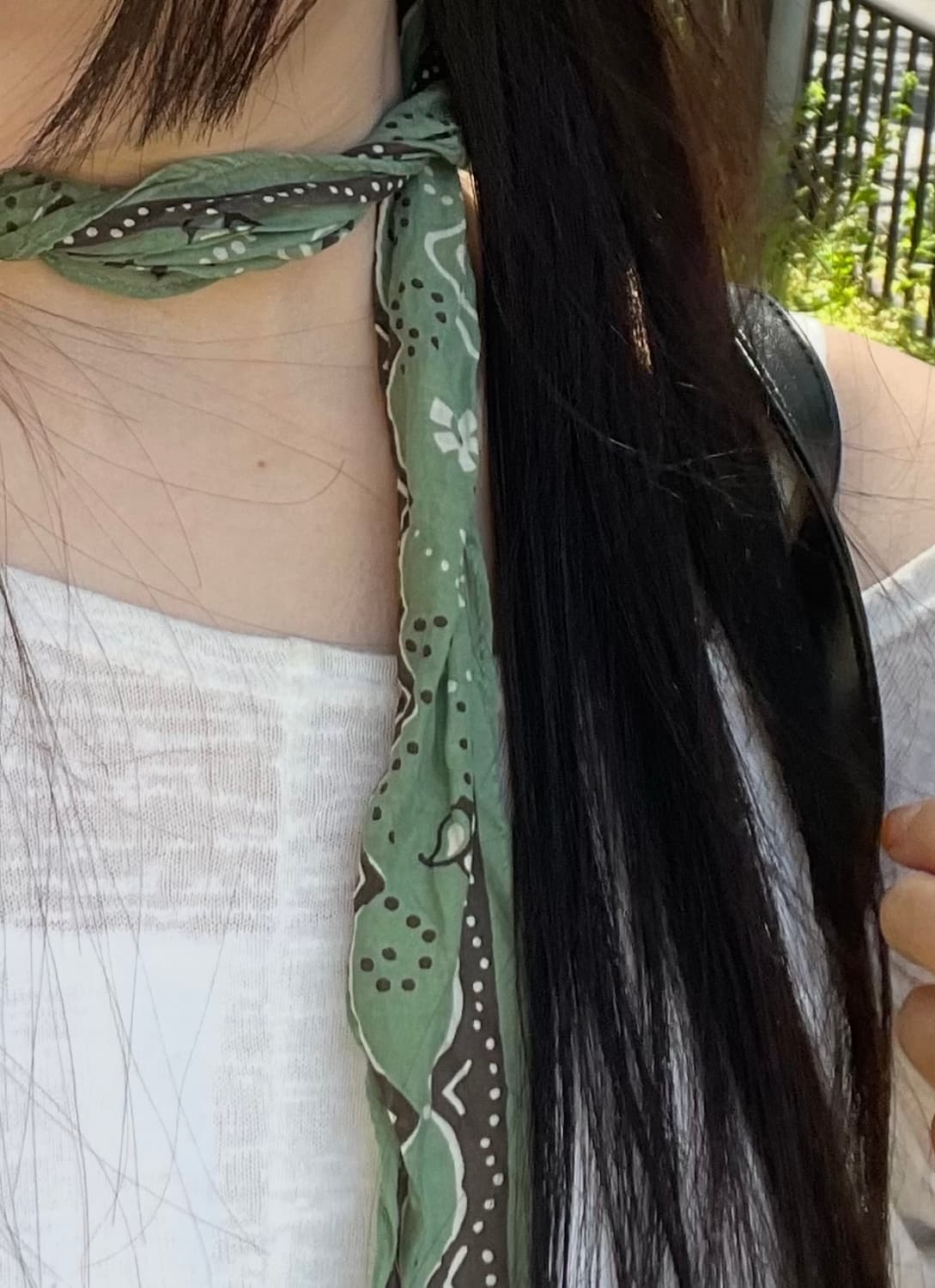 캐피탈 워셔실크 네커치프 Kapital Washer silk 스카프 상품이미지2