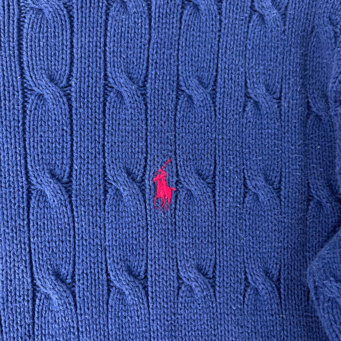 95 폴로랄프로렌 90s 일경물산 꽈배기 니트 상품이미지3