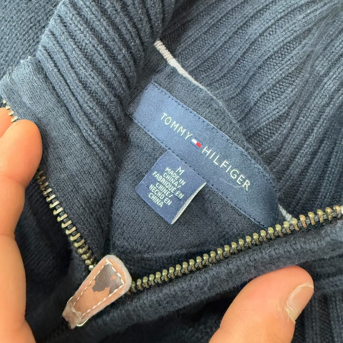 타미힐피거 니트집업 r1933 상품이미지6
