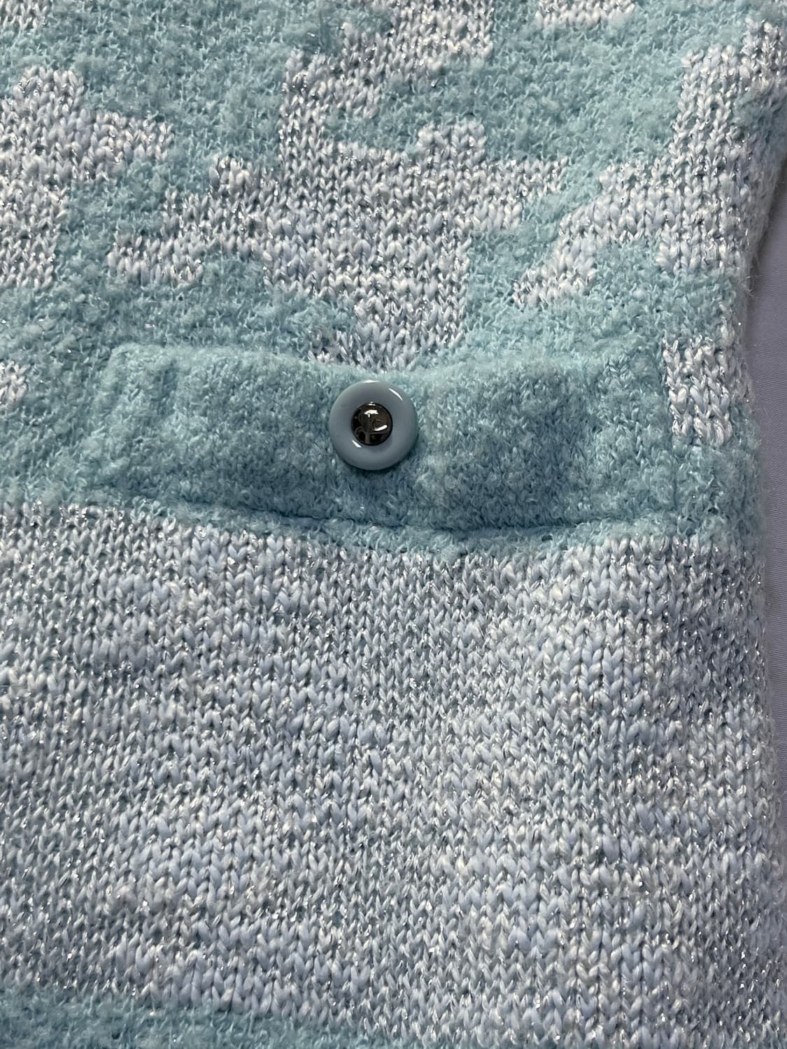 꾸레쥬 트위드 니트 원피스 상품이미지3