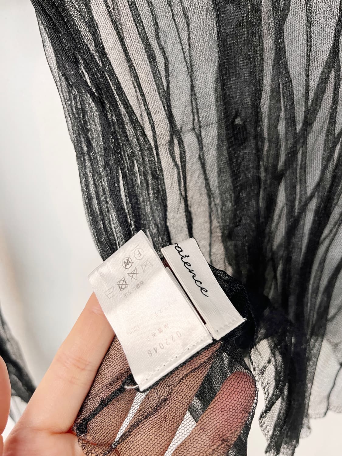 AMBIVALENCE 시스루 탑 상품이미지9