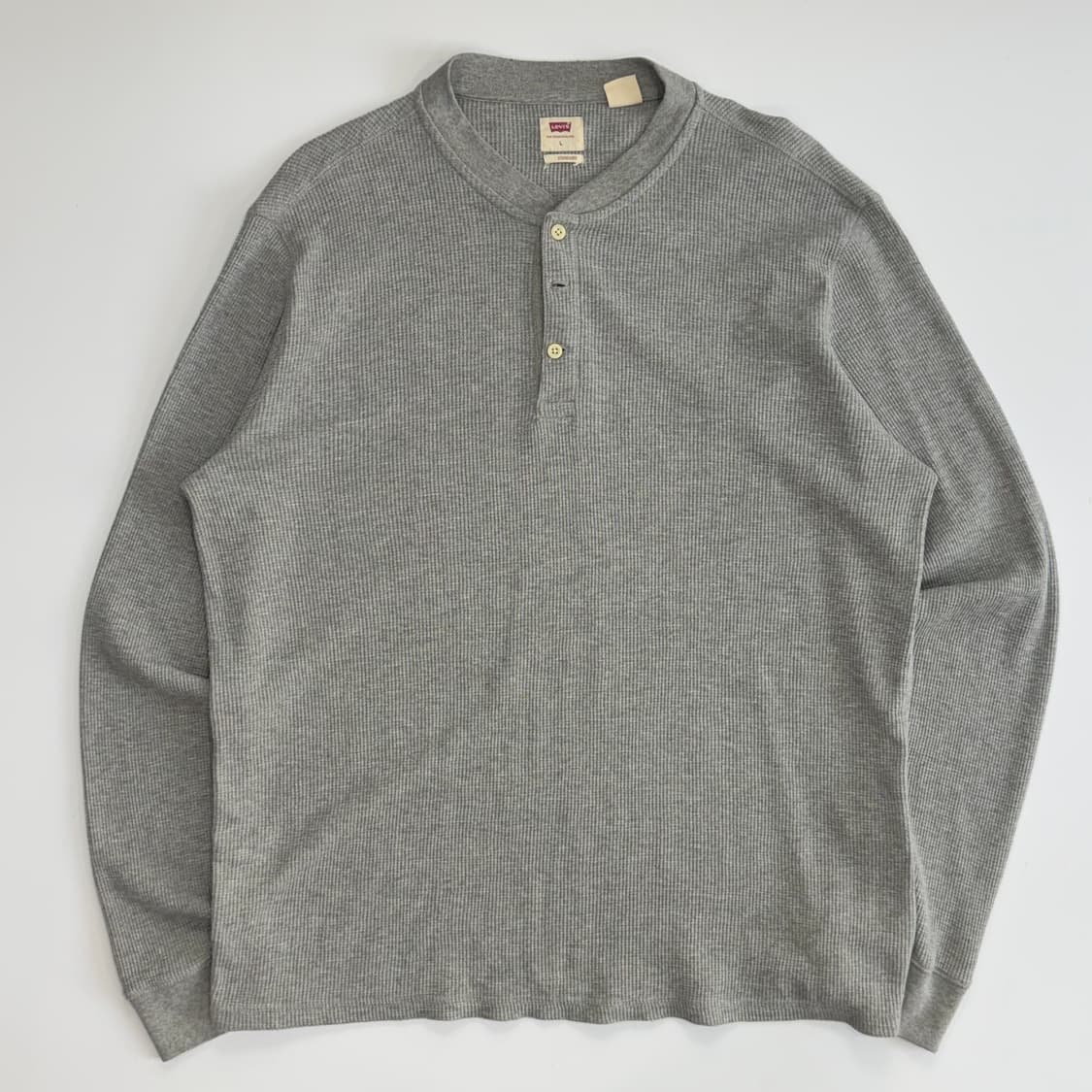 Levi’s 리바이스 헨리넥 그레이 니트 롱슬리브 상품이미지3