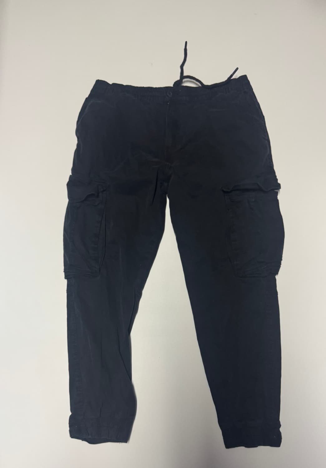 자라 ZARA 빅 포켓 반밴딩 카고 조거팬츠 33.8인치 상품이미지1