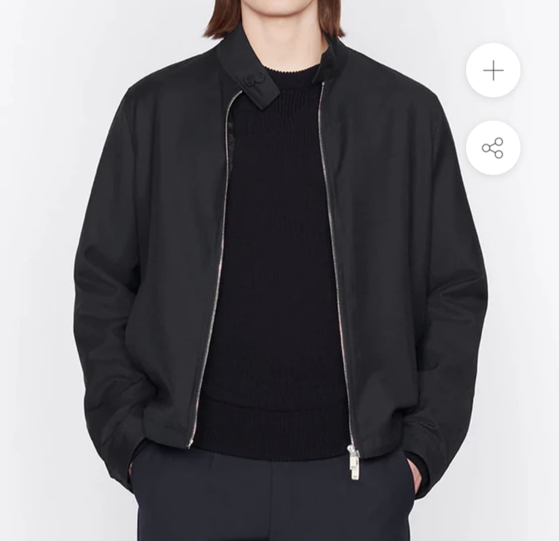 최종 급처)24ss 디올 해링턴 블루종 자켓 상품이미지6