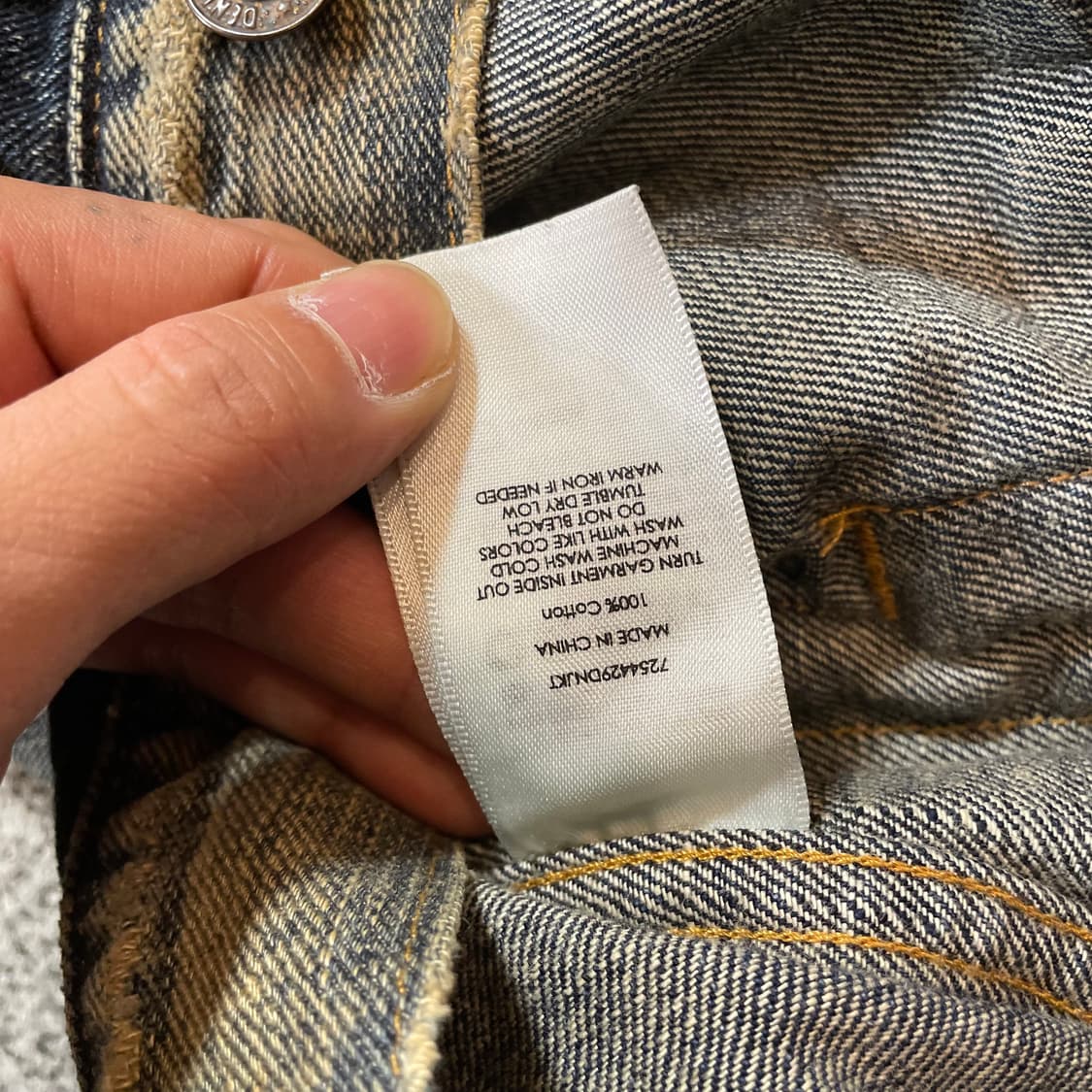 데님앤서플라이 데미지 데님자켓 상품이미지6